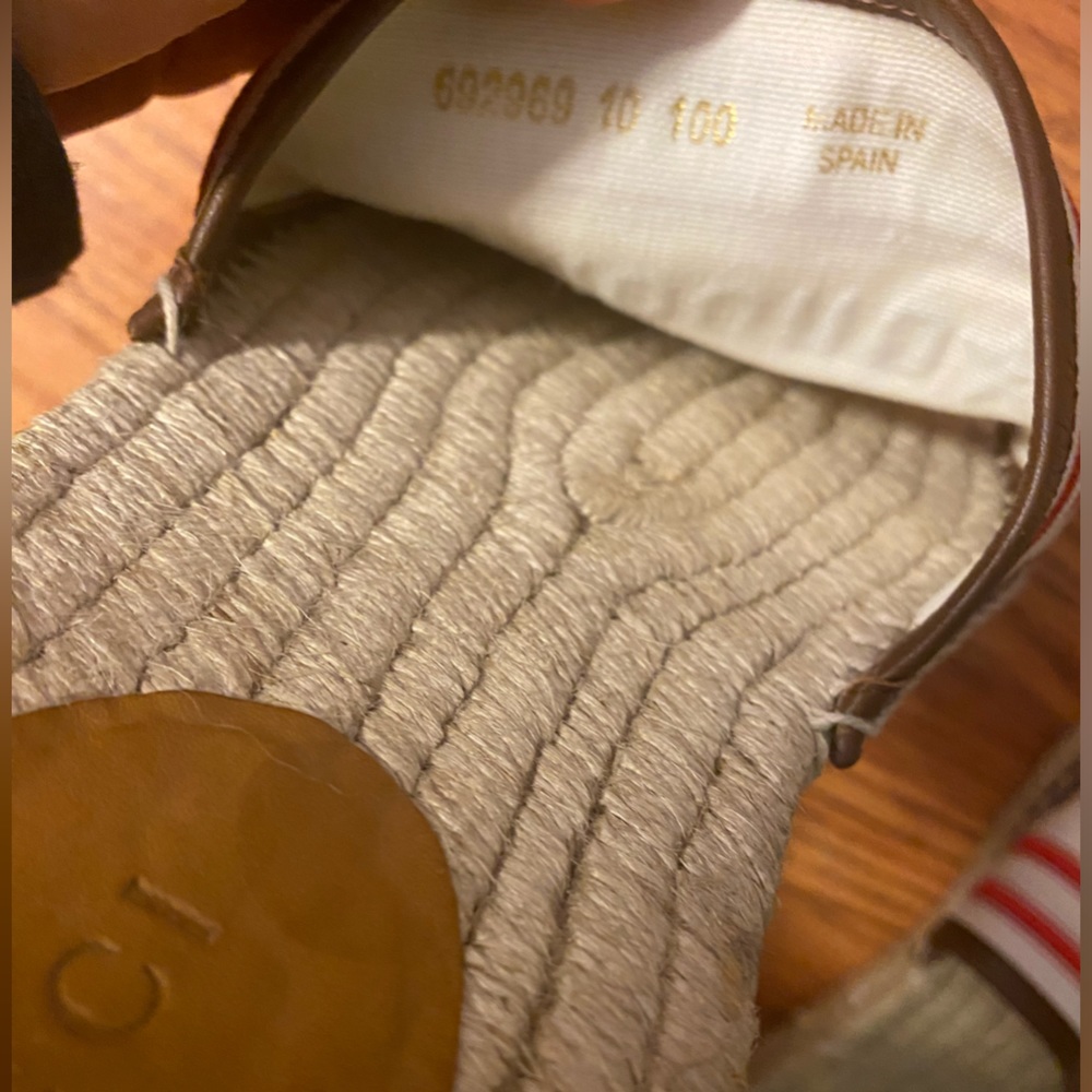 Gucci Embroidered Sandals - Picture 3 of 3